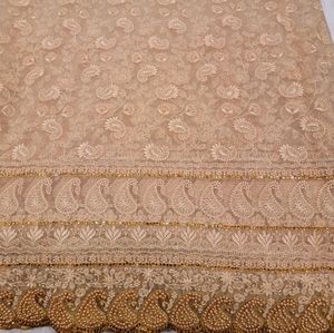 Indian Party Wear Sari/Saree in Gold